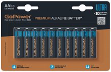Батарейка GoPower ULTRA LR6 AA BL10 Alkaline 1.5V